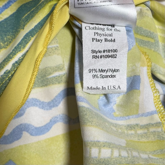 Jerdog Athletic Multicolor Tennis Court Skirt - Size XS - Picture 4 of 4